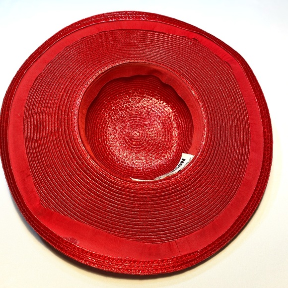 Designer’s Large-Brim Ball Hat Embellished by Don Anderson Italy - Picture 5 of 11